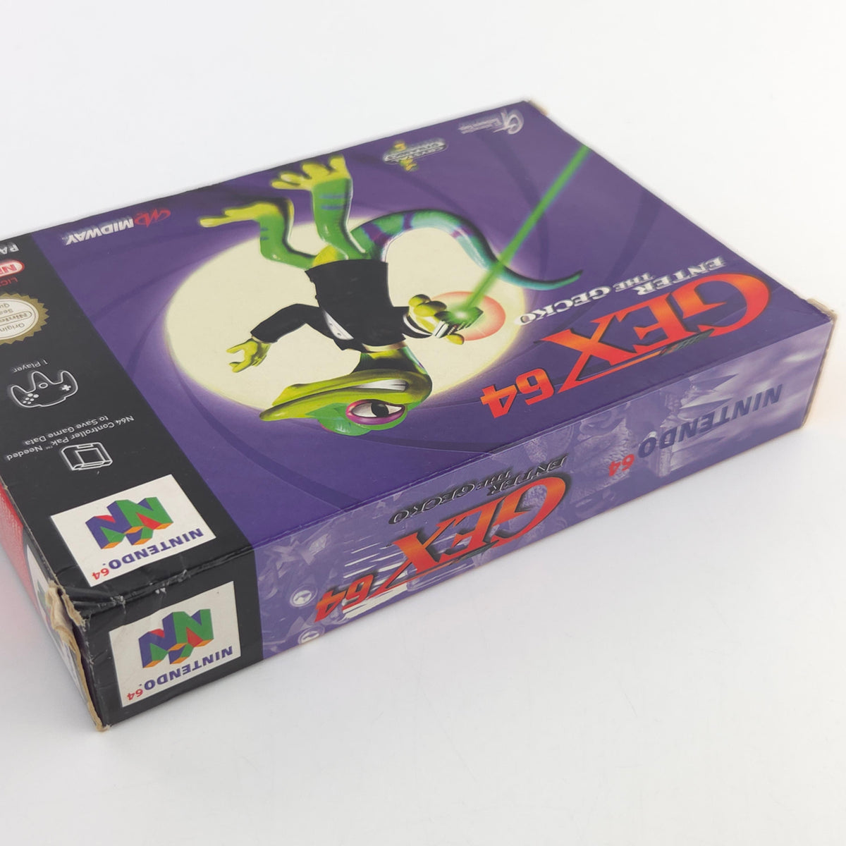 Nintendo 64 Spiel GEX 64 Enter the Gecko N64 OVP PAL CIB