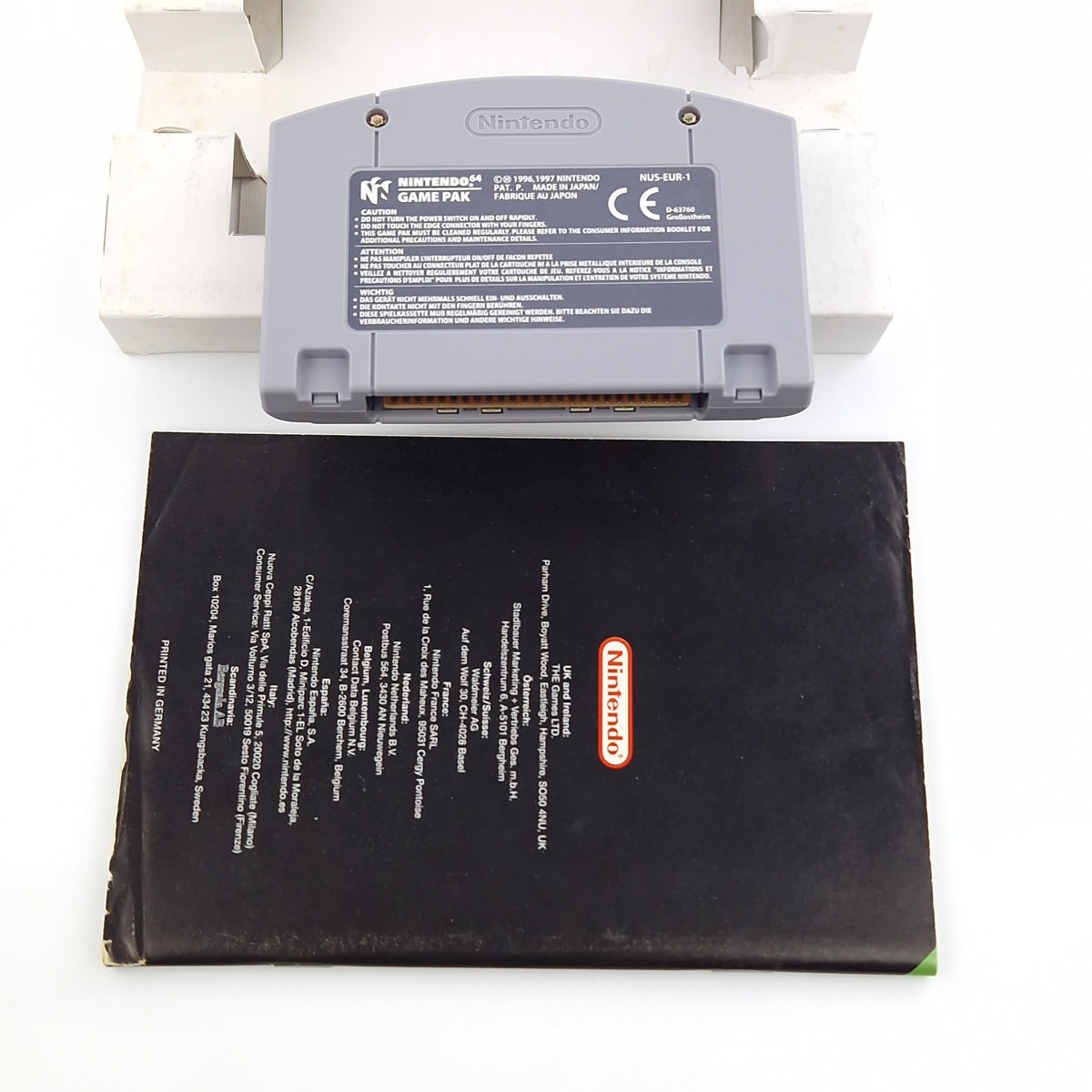 Nintendo 64 Spiel – Goldeneye 007 James Bond (OVP PAL)