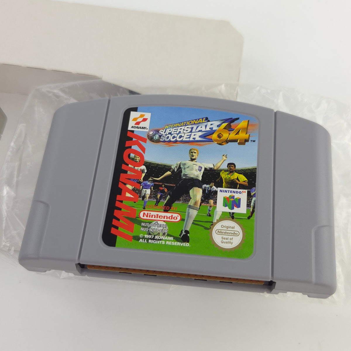 Nintendo 64 Spiel International Superstar Soccer 64 OVP