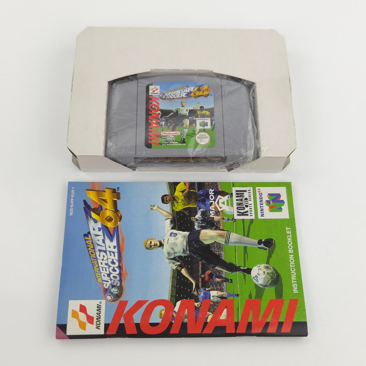 Nintendo 64 Spiel International Superstar Soccer 64 OVP