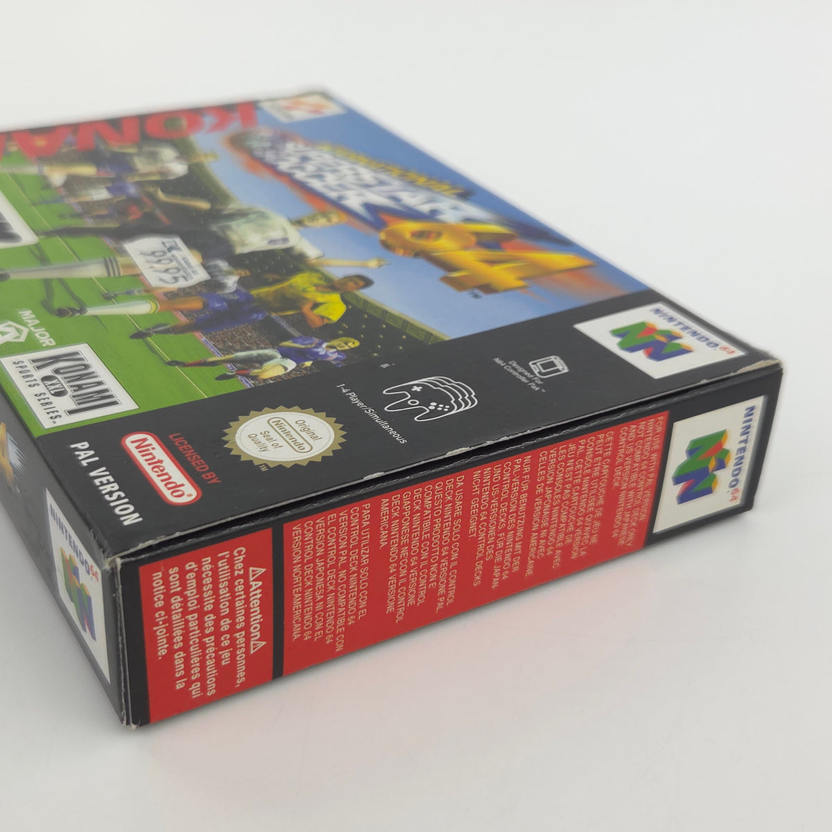 Nintendo 64 Spiel International Superstar Soccer 64 OVP