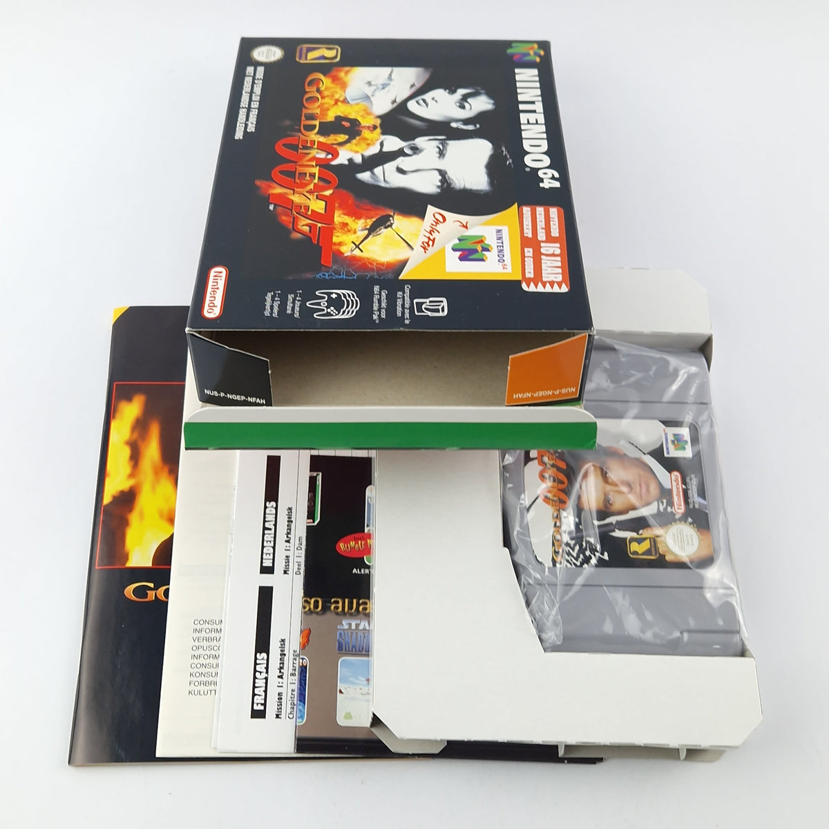 Nintendo 64 Spiel – James Bond Golden Eye 007 (N64 PAL OVP)