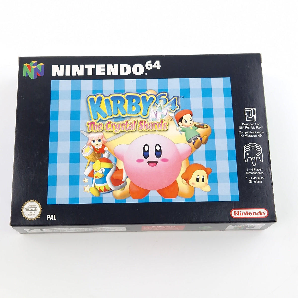 Nintendo 64 Spiel – Kirby The Crystal Shards N64 PAL OVP