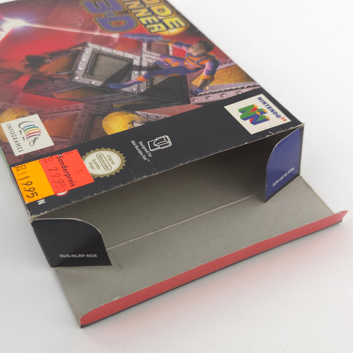 Nintendo 64 Spiel Lode Runner 3D N64 OVP CIB PAL NOE