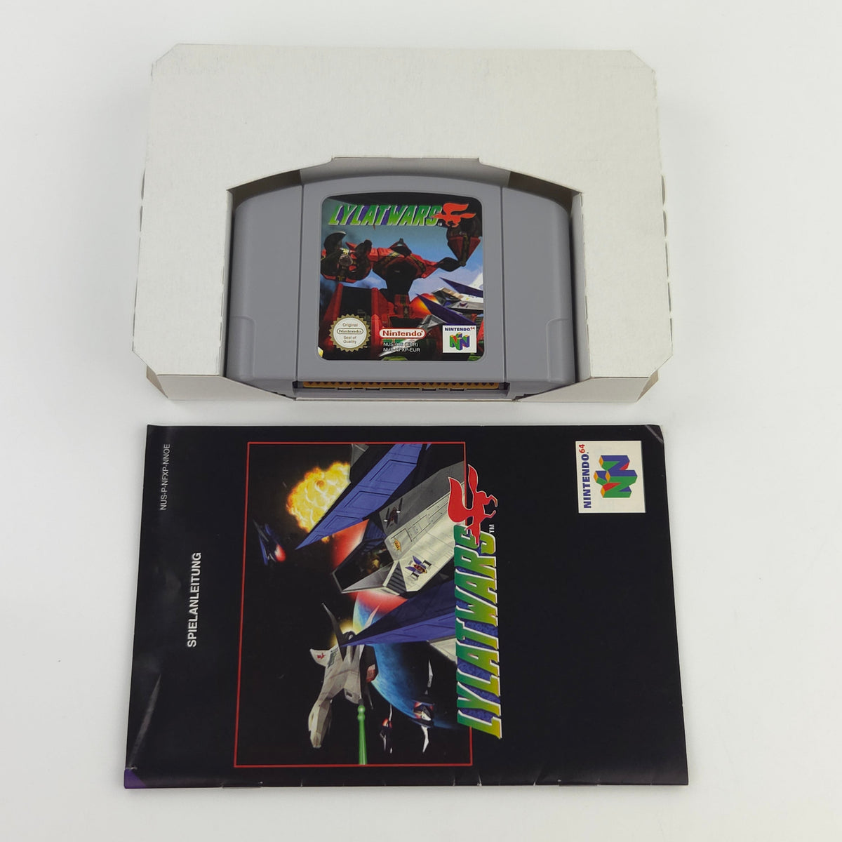Nintendo 64 Spiel Lylatwars Players Choice N64 OVP PAL