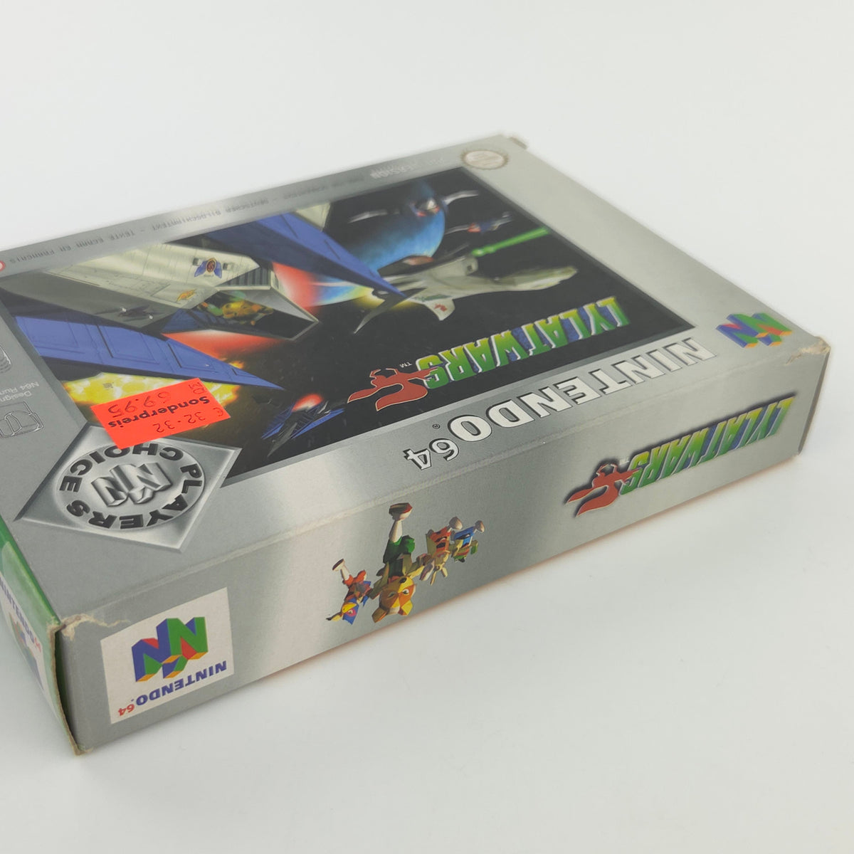 Nintendo 64 Spiel Lylatwars Players Choice N64 OVP PAL
