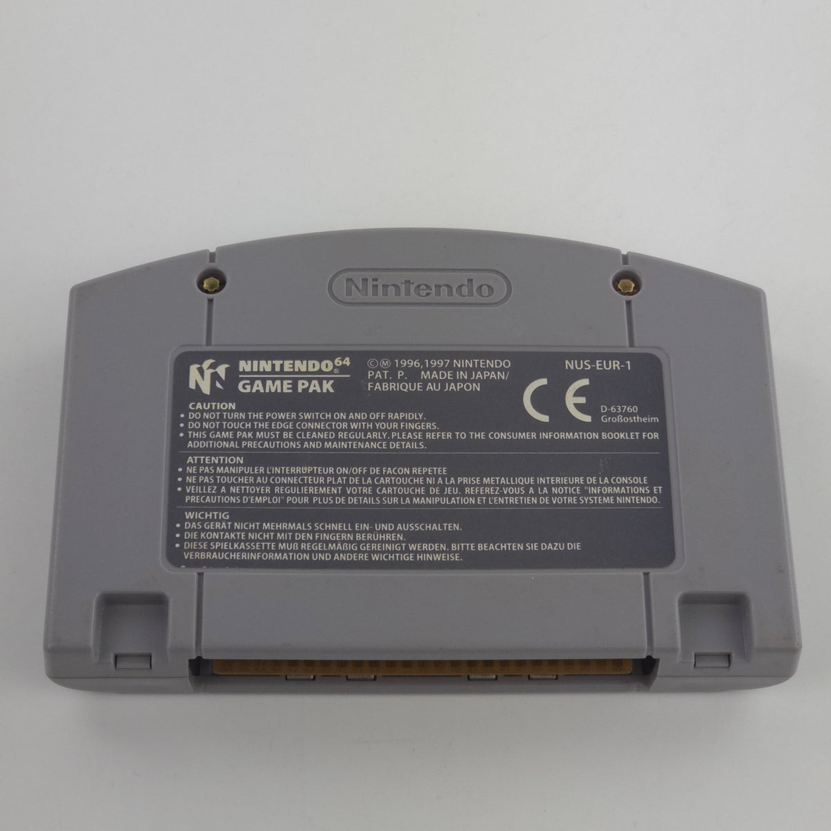 Nintendo 64 Spiel Magical Tetris Challenge PAL FRA