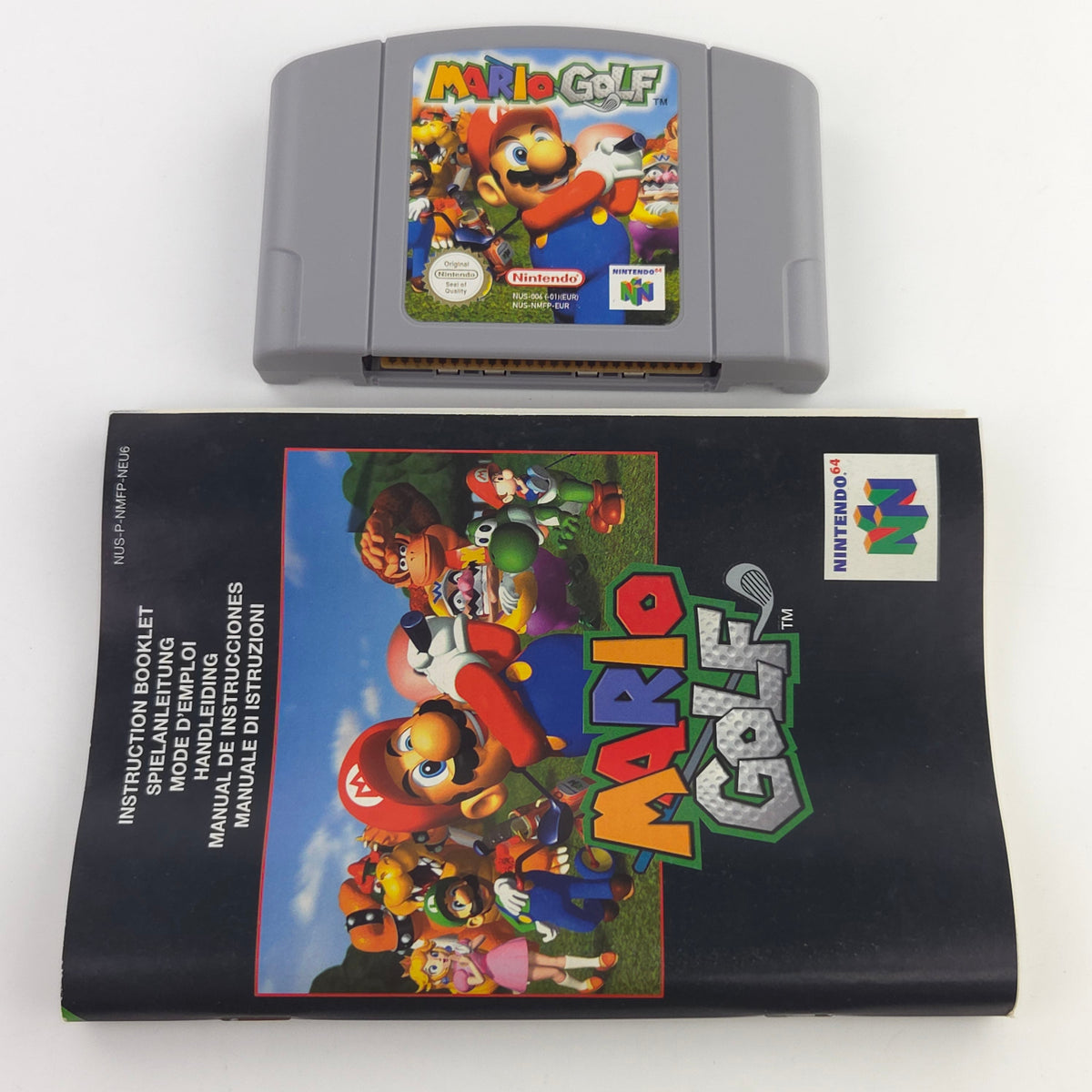 Nintendo 64 Spiel Mario Golf OVP