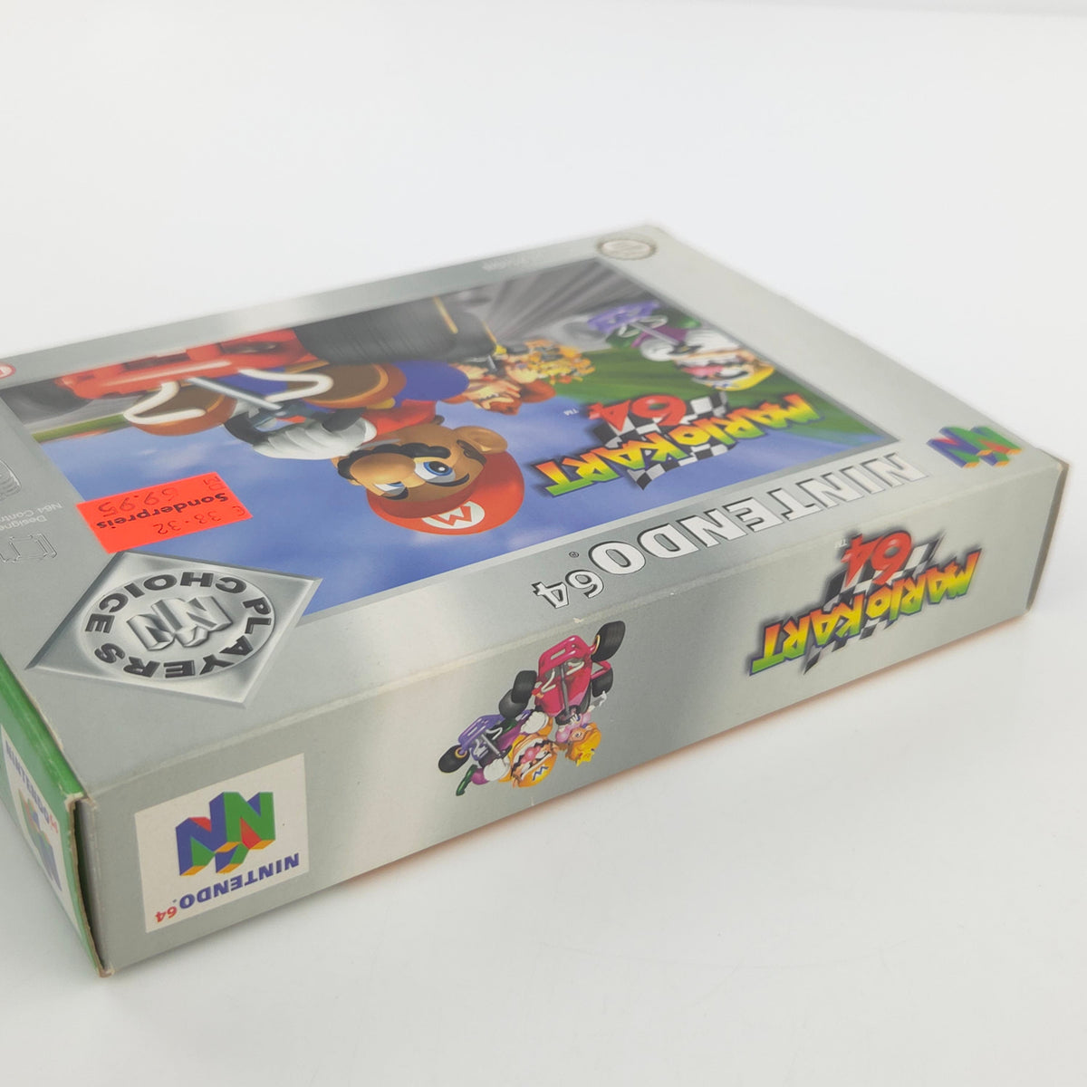 Nintendo 64 Spiel Mario Kart 64 Players Choice OVP PAL