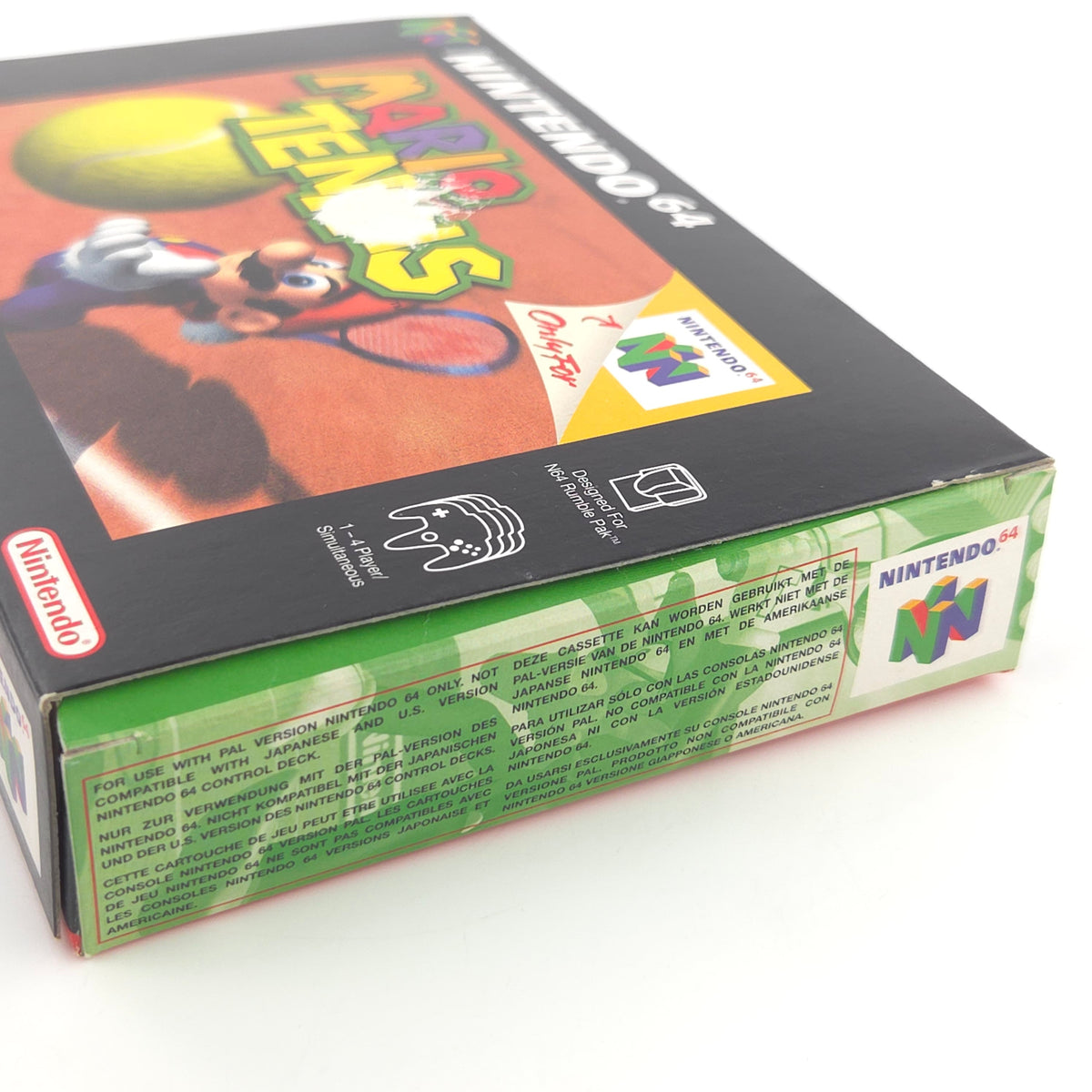 Nintendo 64 Spiel Mario Tennis Modul OVP PAL
