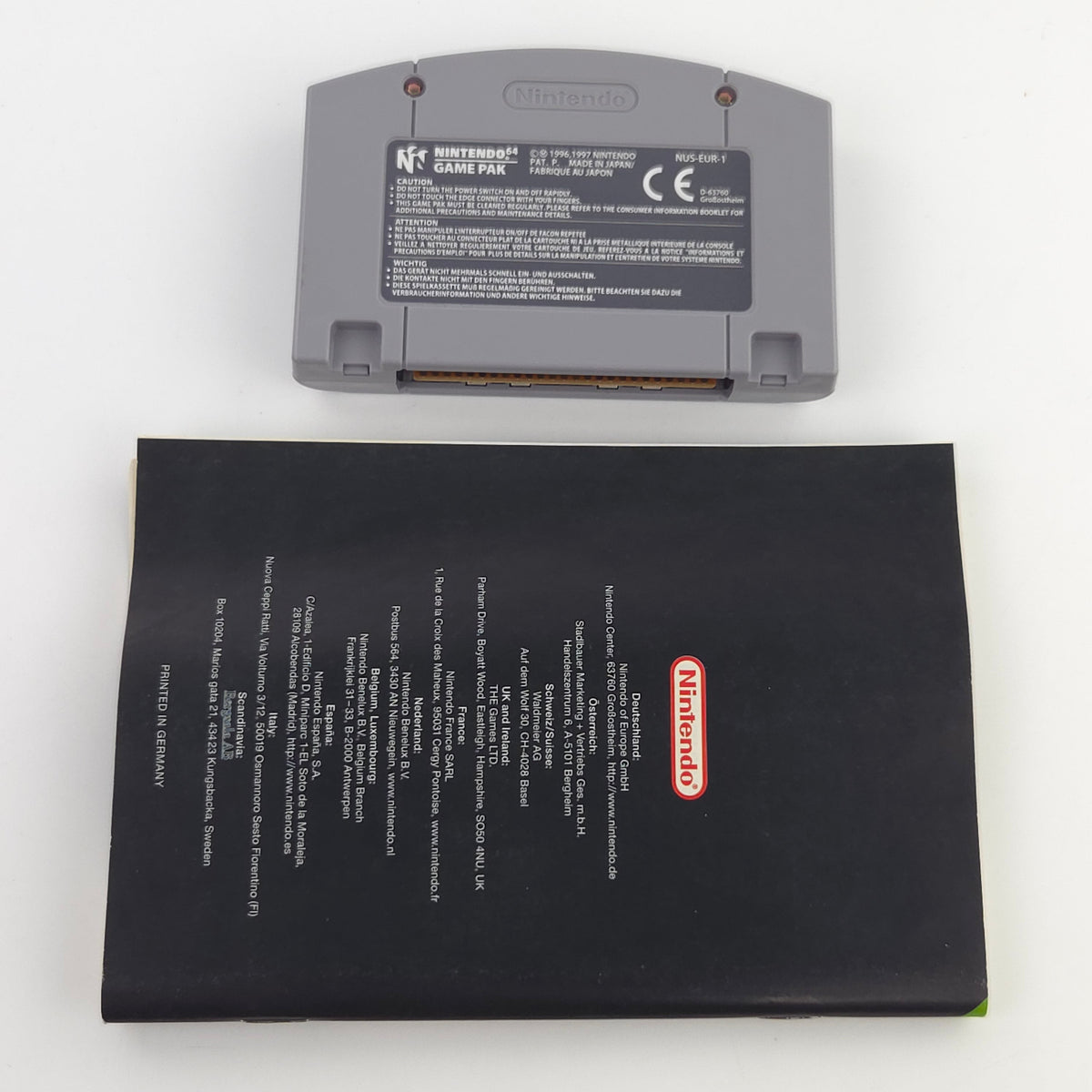 Nintendo 64 Spiel Mario Tennis Modul OVP PAL