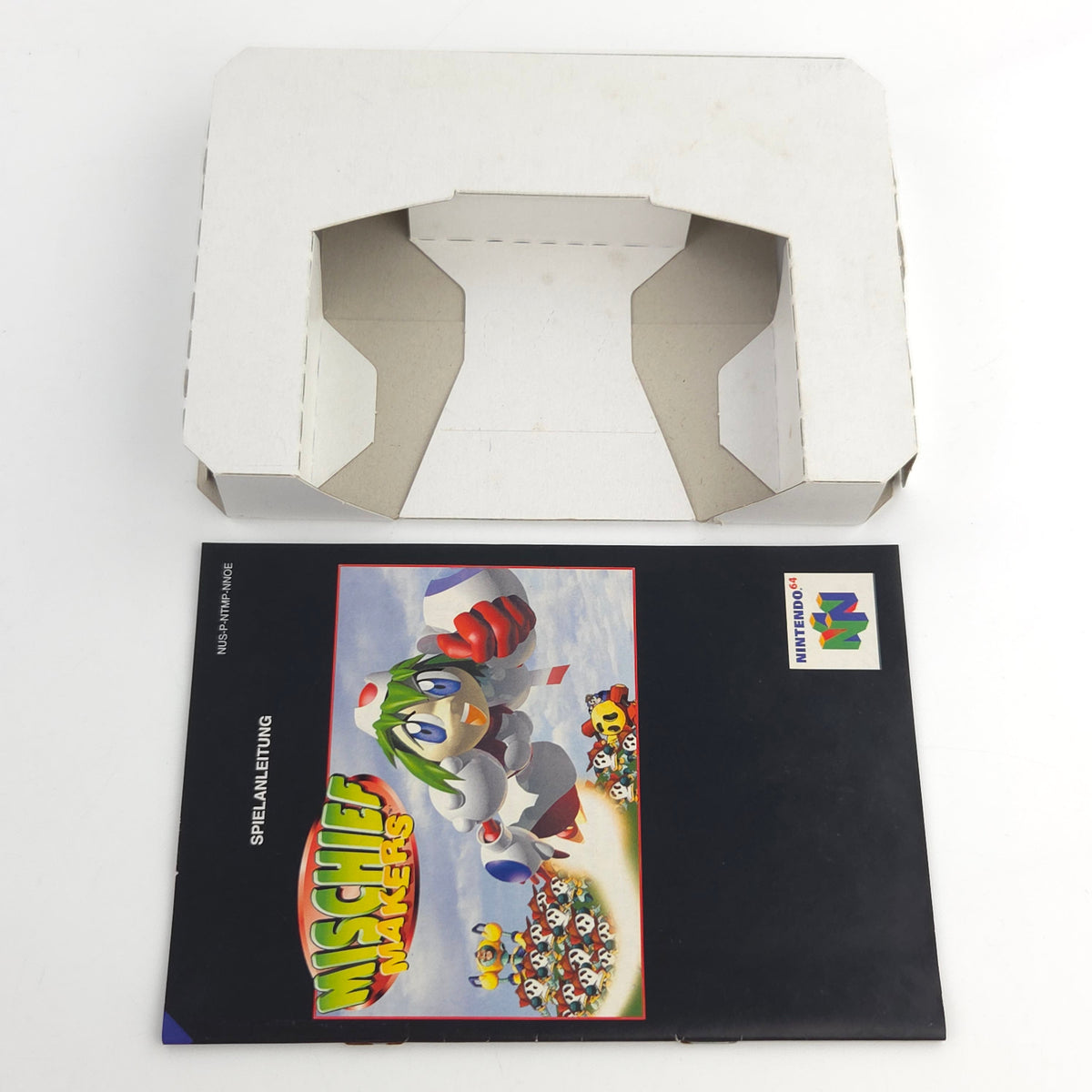 Nintendo 64 Spiel Mischief Makers N64 OVP CIB PAL EUR