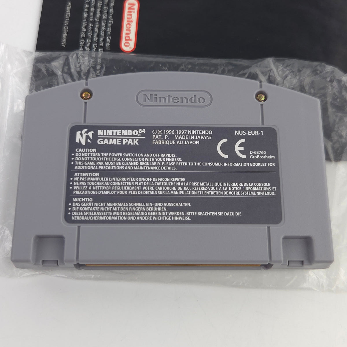 Nintendo 64 Spiel Mischief Makers N64 OVP CIB PAL EUR