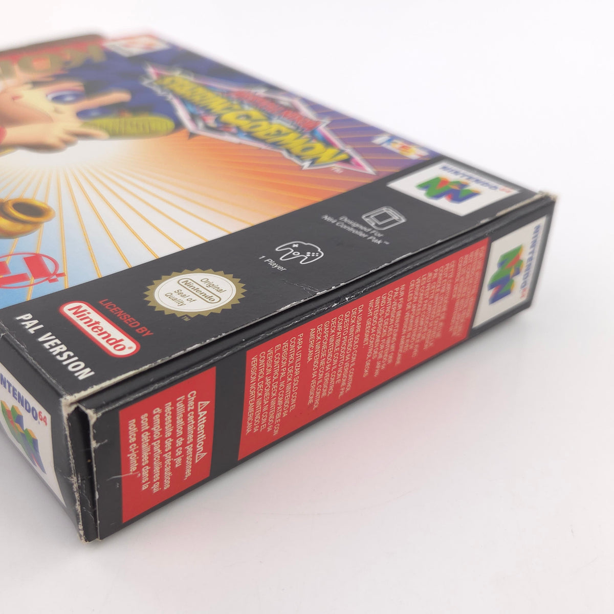 Nintendo 64 Spiel – Mystical Ninja Goemon (OVP PAL)