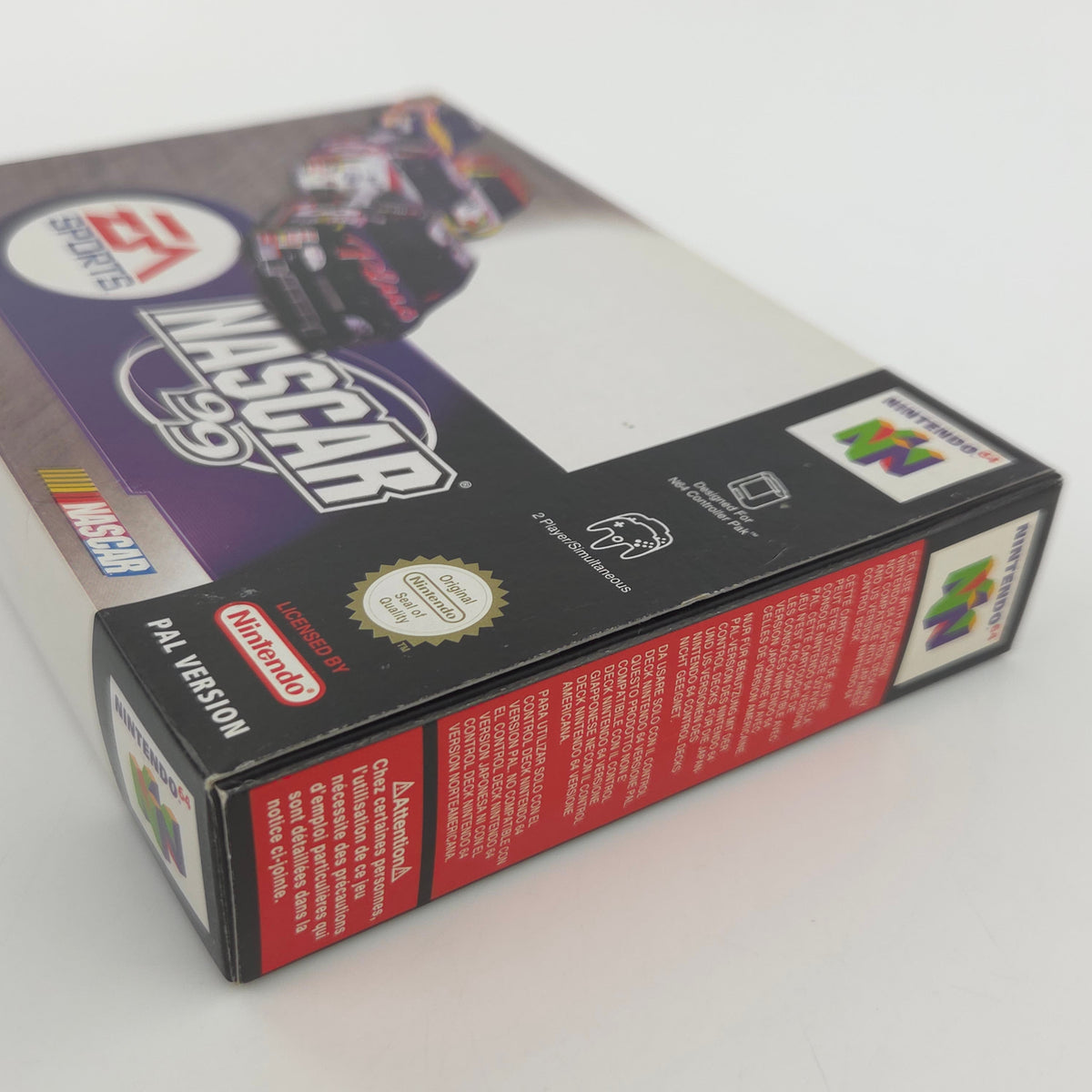 Nintendo 64 Spiel Nascar 99 N64 Modul Anleitung OVP PAL
