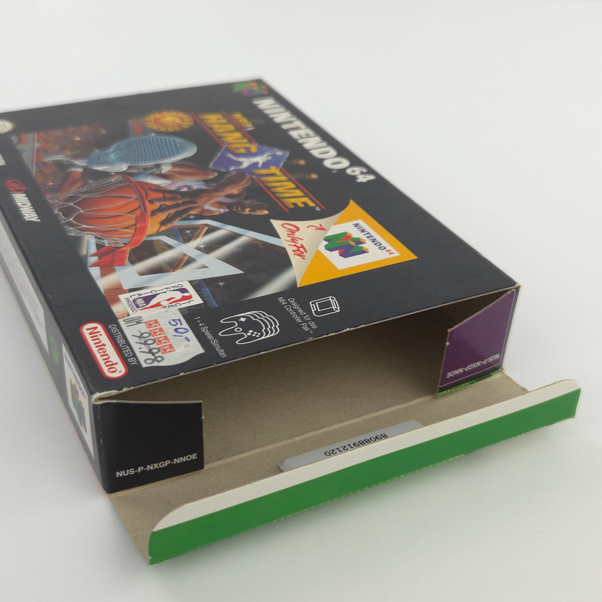 Nintendo 64 Spiel NBA Hang Time Basketball Modul OVP PAL