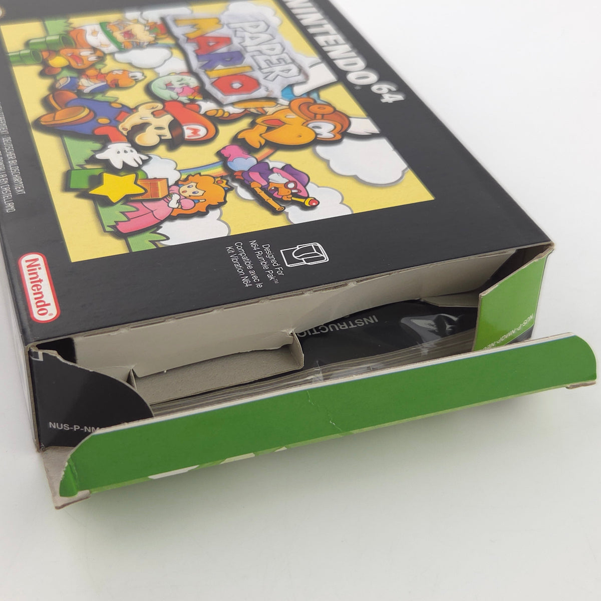 Nintendo 64 Spiel Paper Mario OVP Top Zustand
