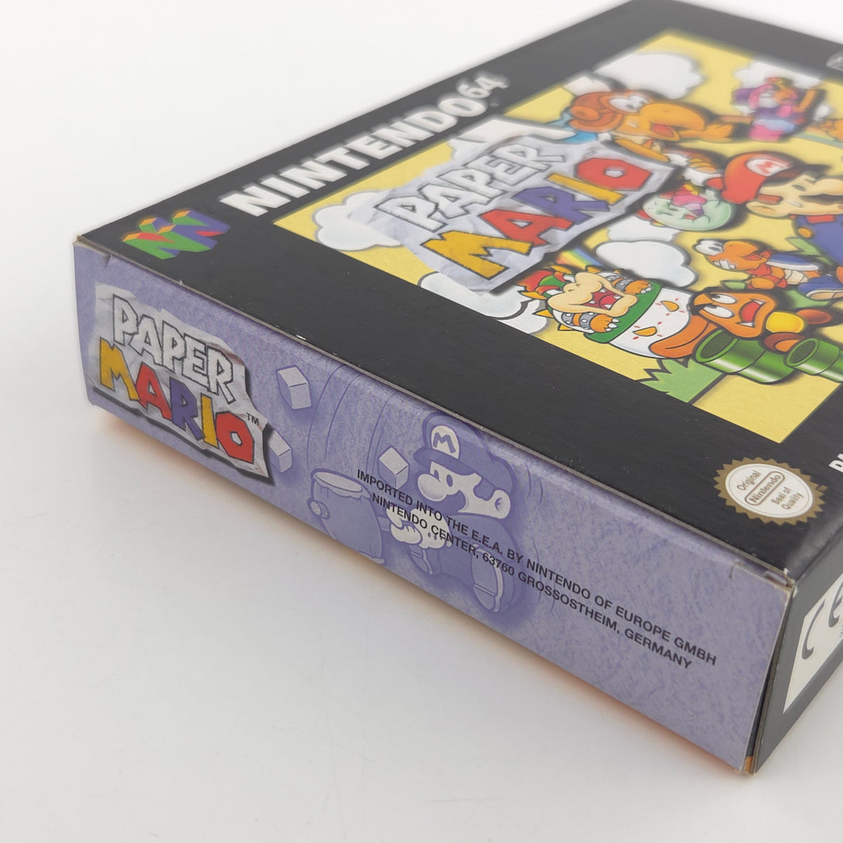 Nintendo 64 Spiel Paper Mario OVP Top Zustand