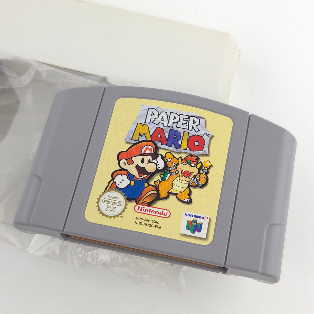 Nintendo 64 Spiel Paper Mario OVP Top Zustand