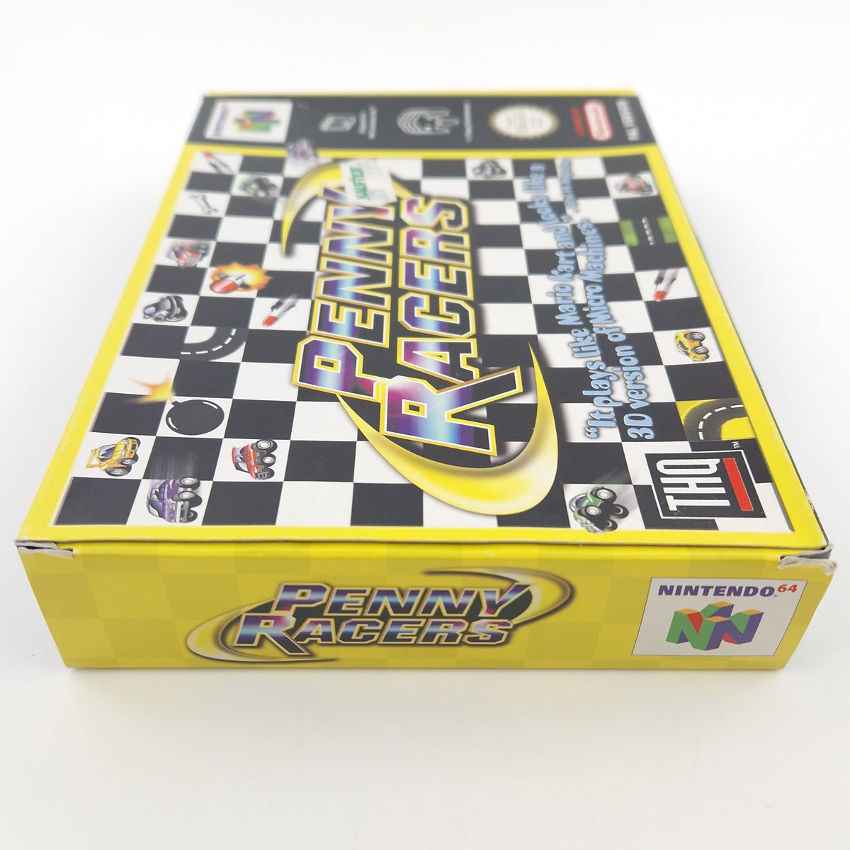 Nintendo 64 Spiel – Penny Racers Modul OVP Anleitung PAL