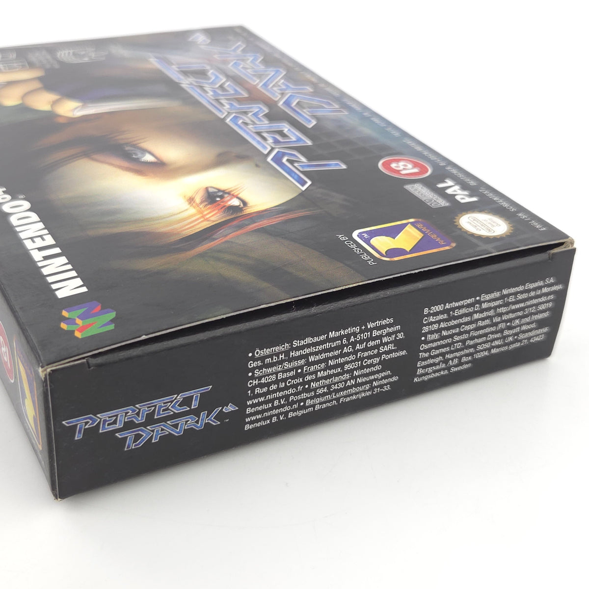 Nintendo 64 Spiel Perfect Dark OVP PAL