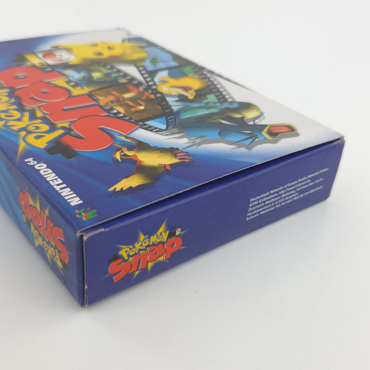 Nintendo 64 Spiel Pokemon Snap N64 Modul Anleitung OVP PAL