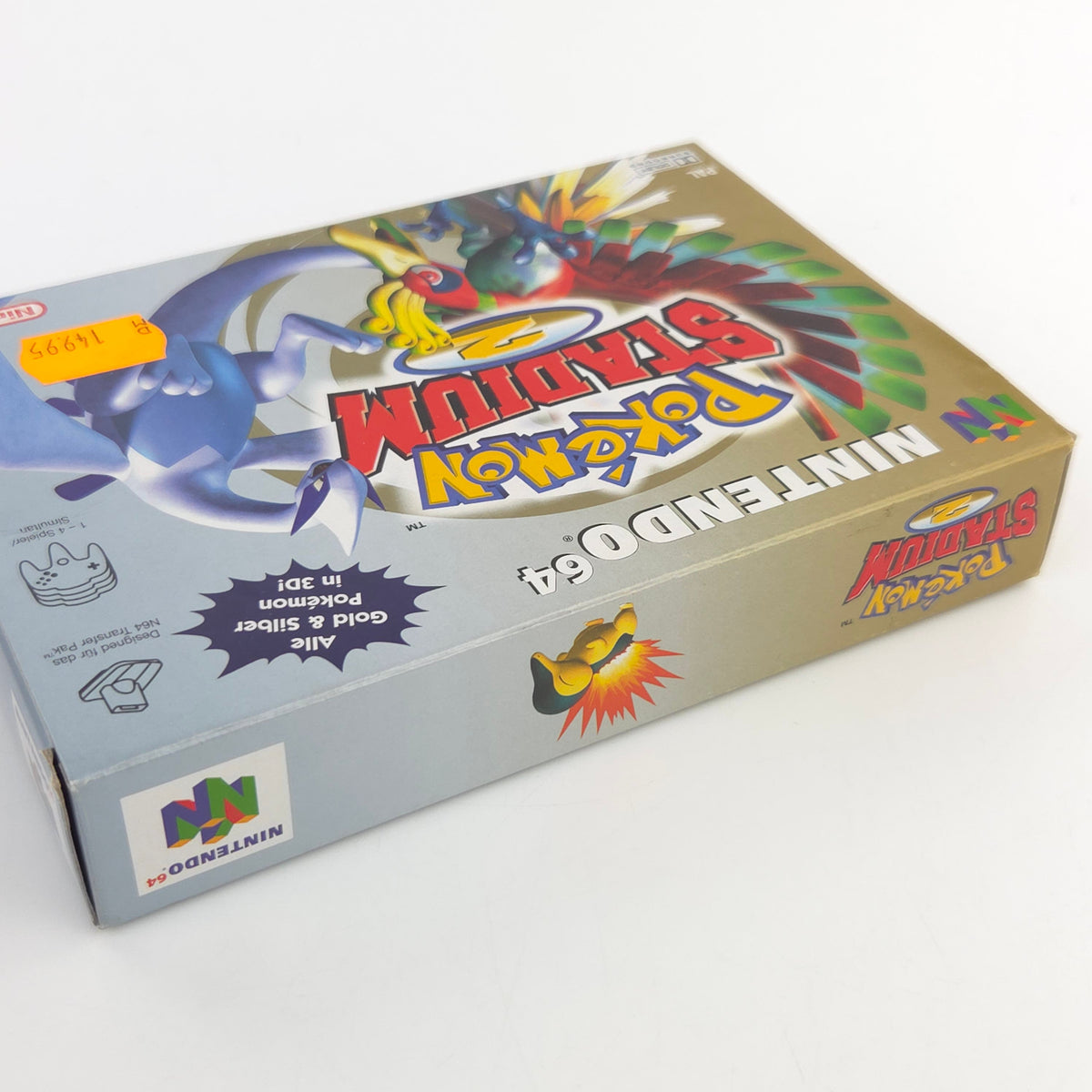 Nintendo 64 Spiel Pokemon Stadium 2 N64 OVP CIB PAL NOE