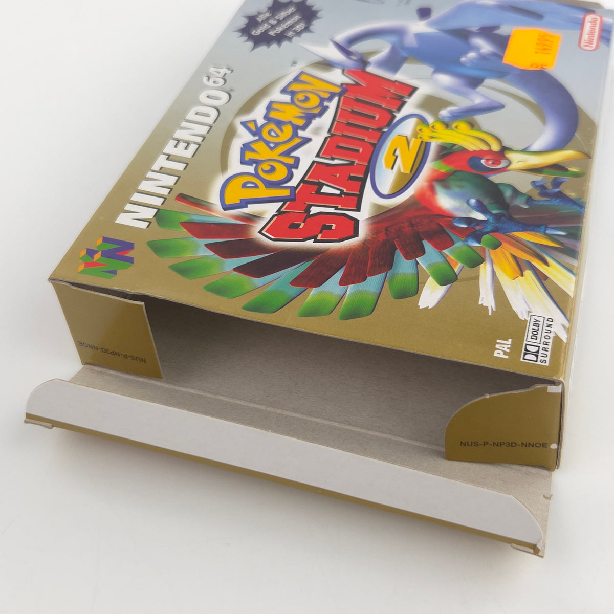 Nintendo 64 Spiel Pokemon Stadium 2 N64 OVP CIB PAL NOE