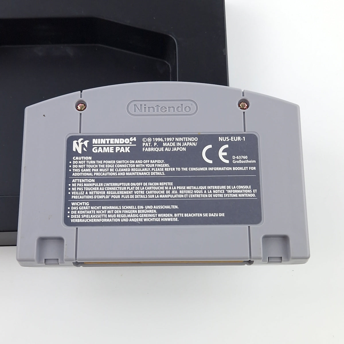 Nintendo 64 Spiel – Premier Manager 64 (OVP PAL N64)