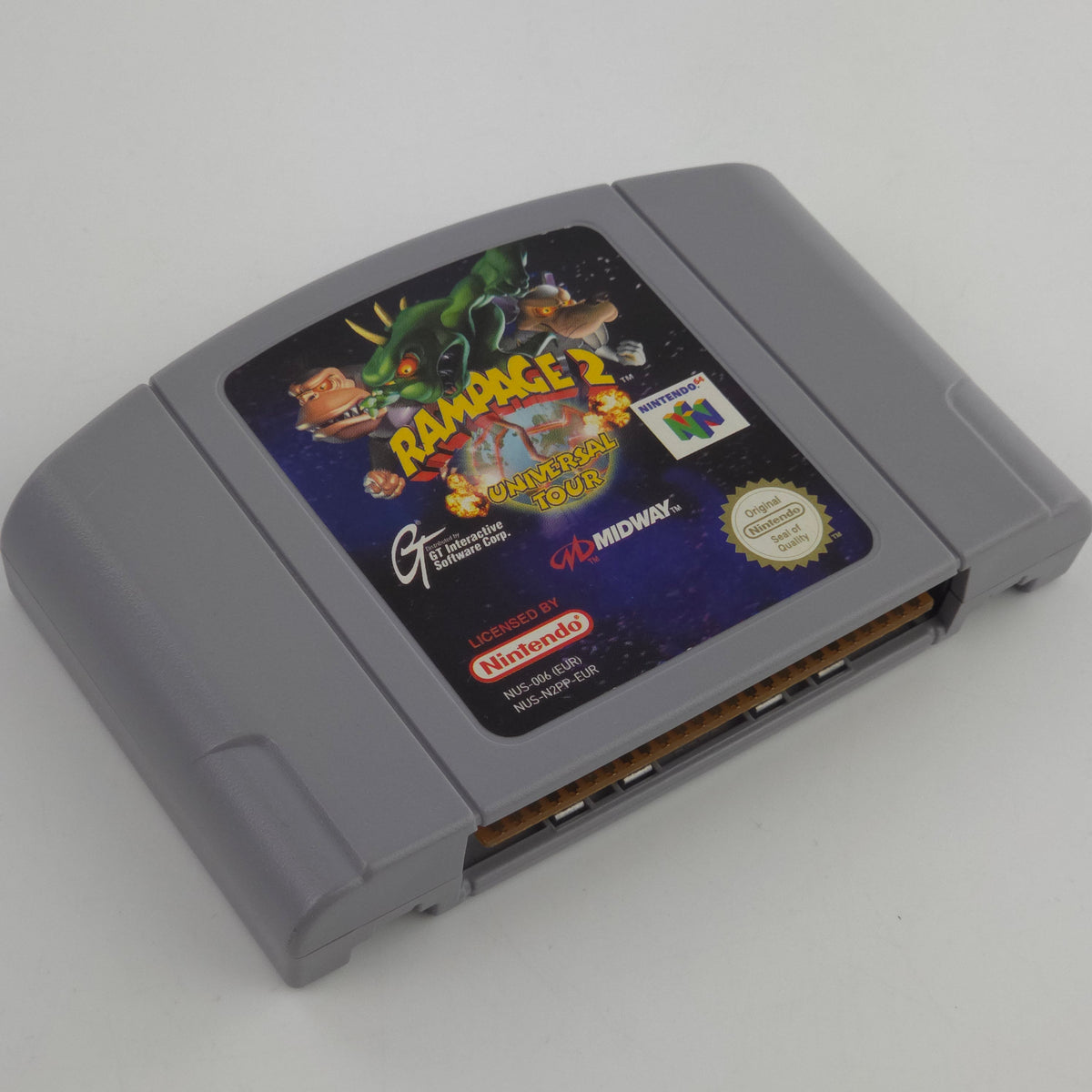 Nintendo 64 Spiel Rampage 2 Universal Tour PAL