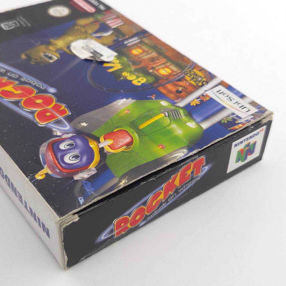 Nintendo 64 Spiel Rocket Robot on Wheels N64 OVP PAL EUR