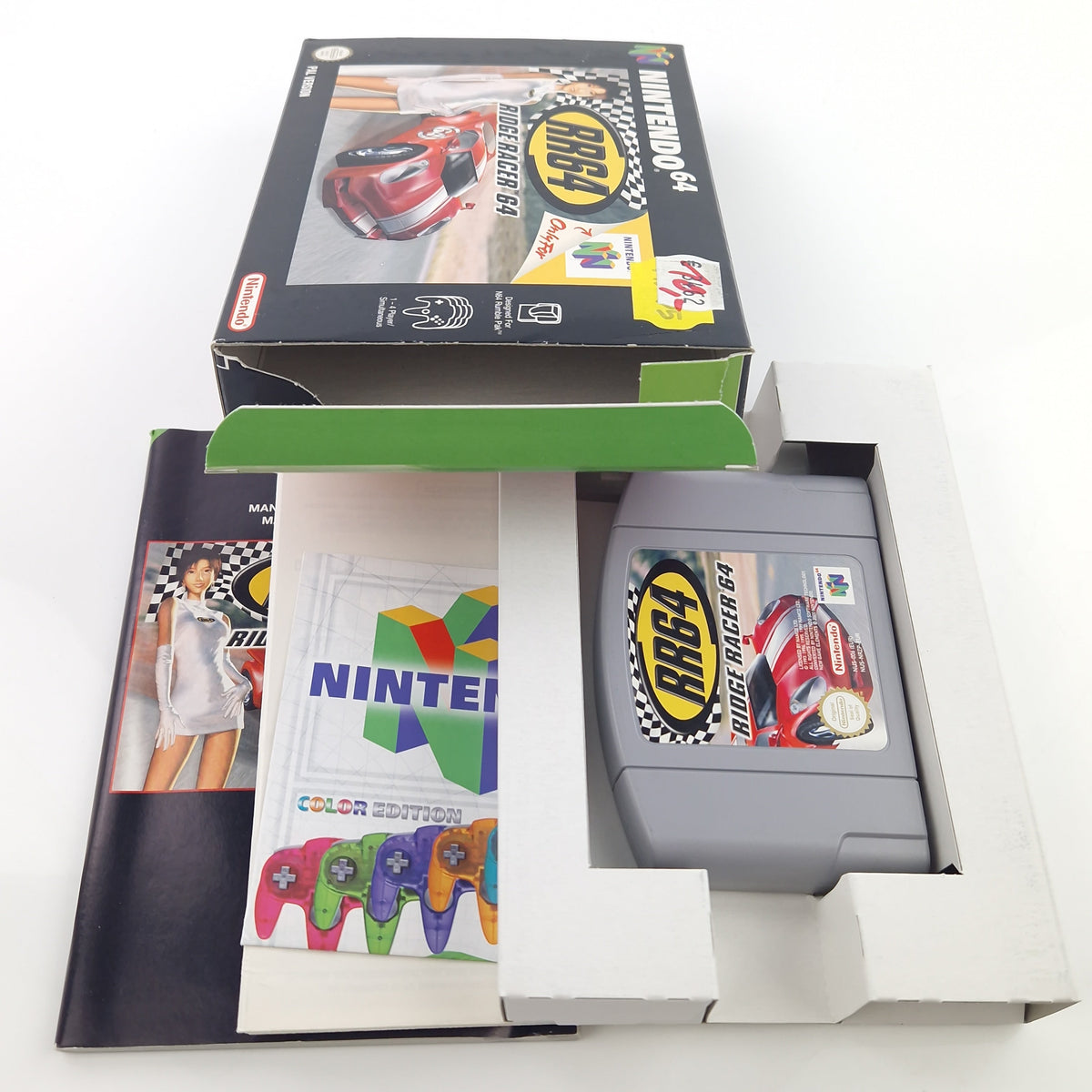 Nintendo 64 Spiel – RR64 Ridge Racer 64 CIB PAL OVP