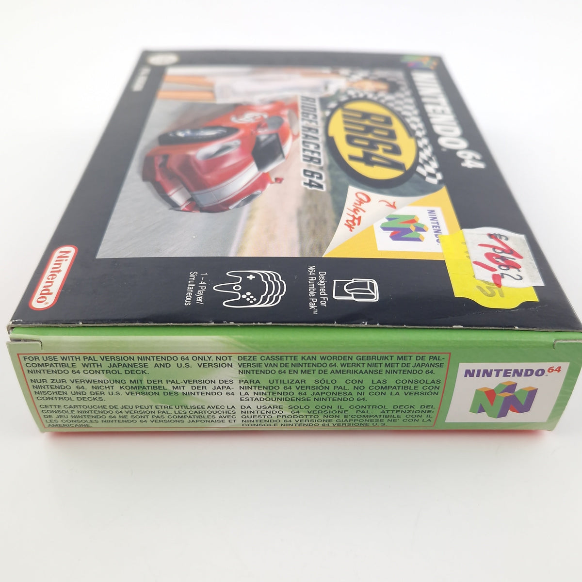 Nintendo 64 Spiel – RR64 Ridge Racer 64 CIB PAL OVP