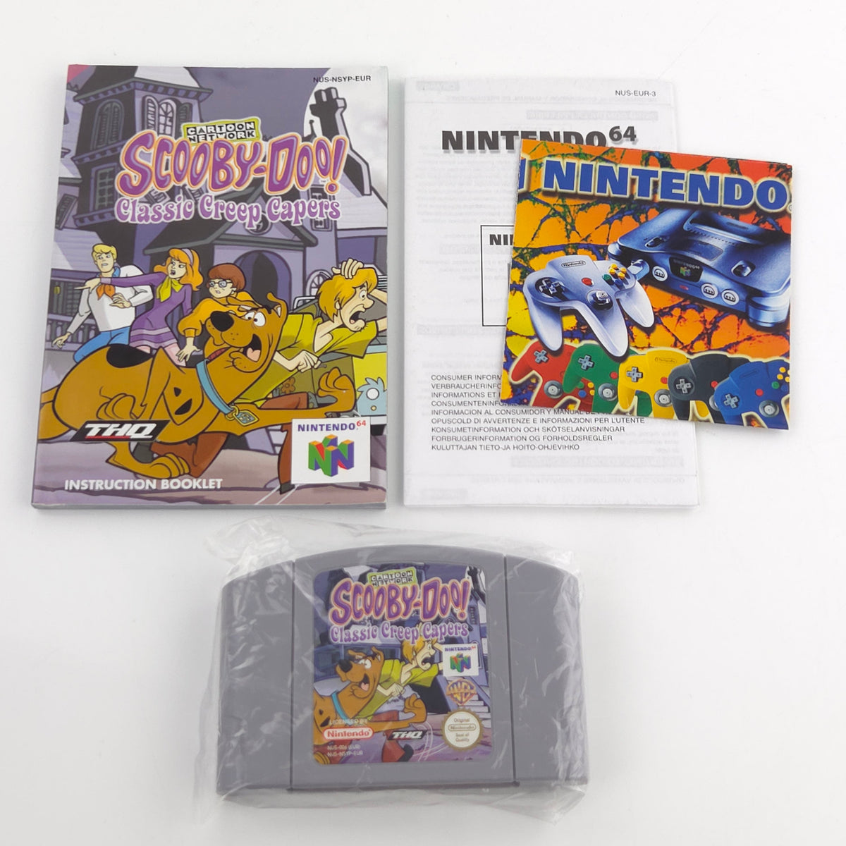 Nintendo 64 Spiel Scooby-Doo Classic Creep Capers N64 OVP