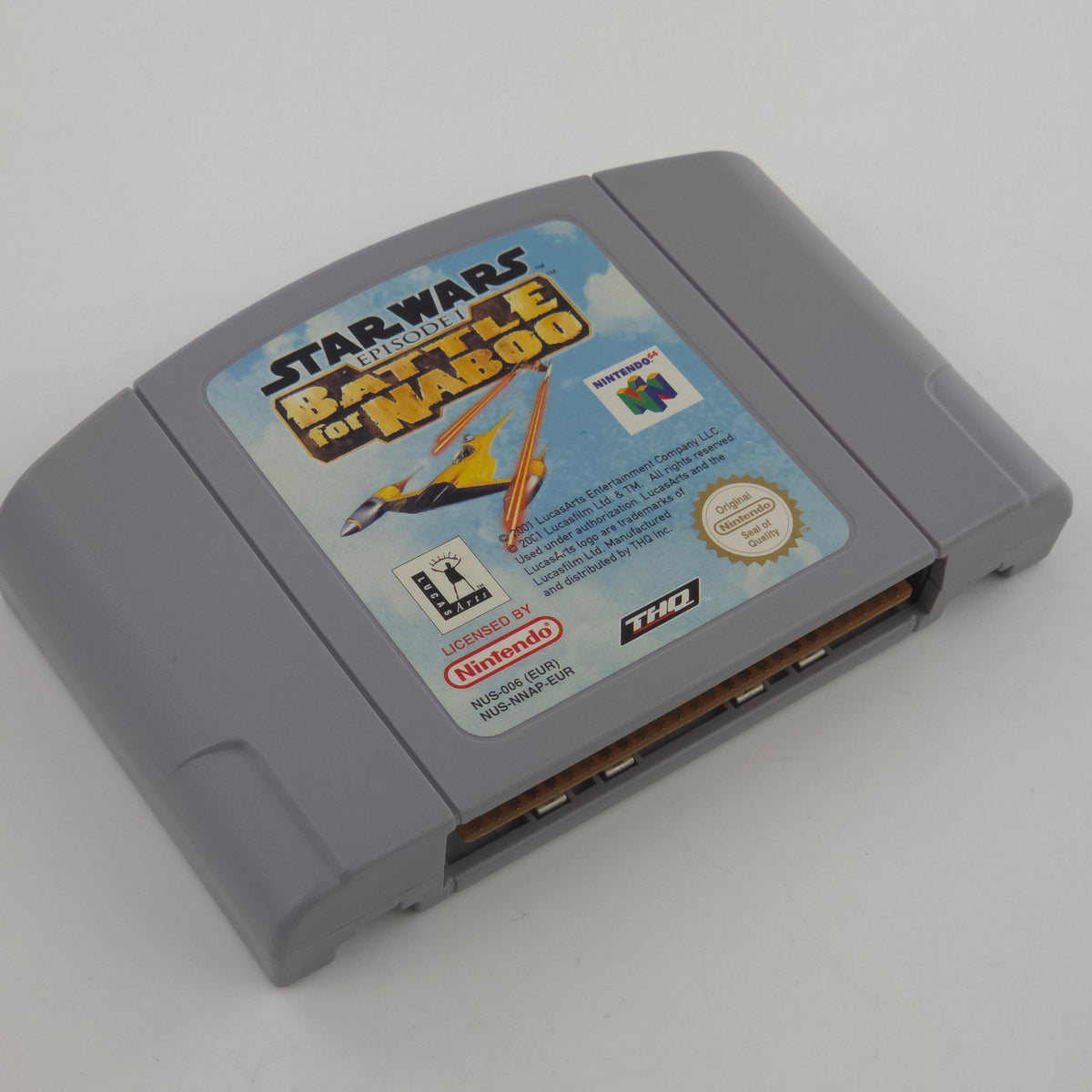 Nintendo 64 Spiel Star Wars Episode 1 Naboo PAL