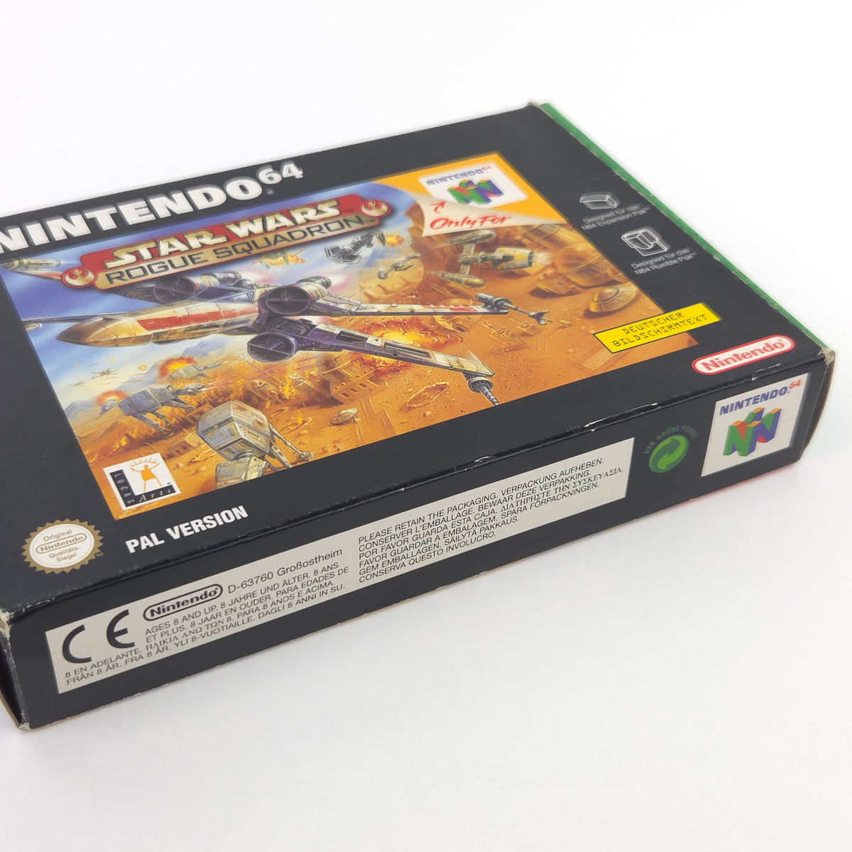 Nintendo 64 Spiel – Star Wars Rogue Squadron (OVP)