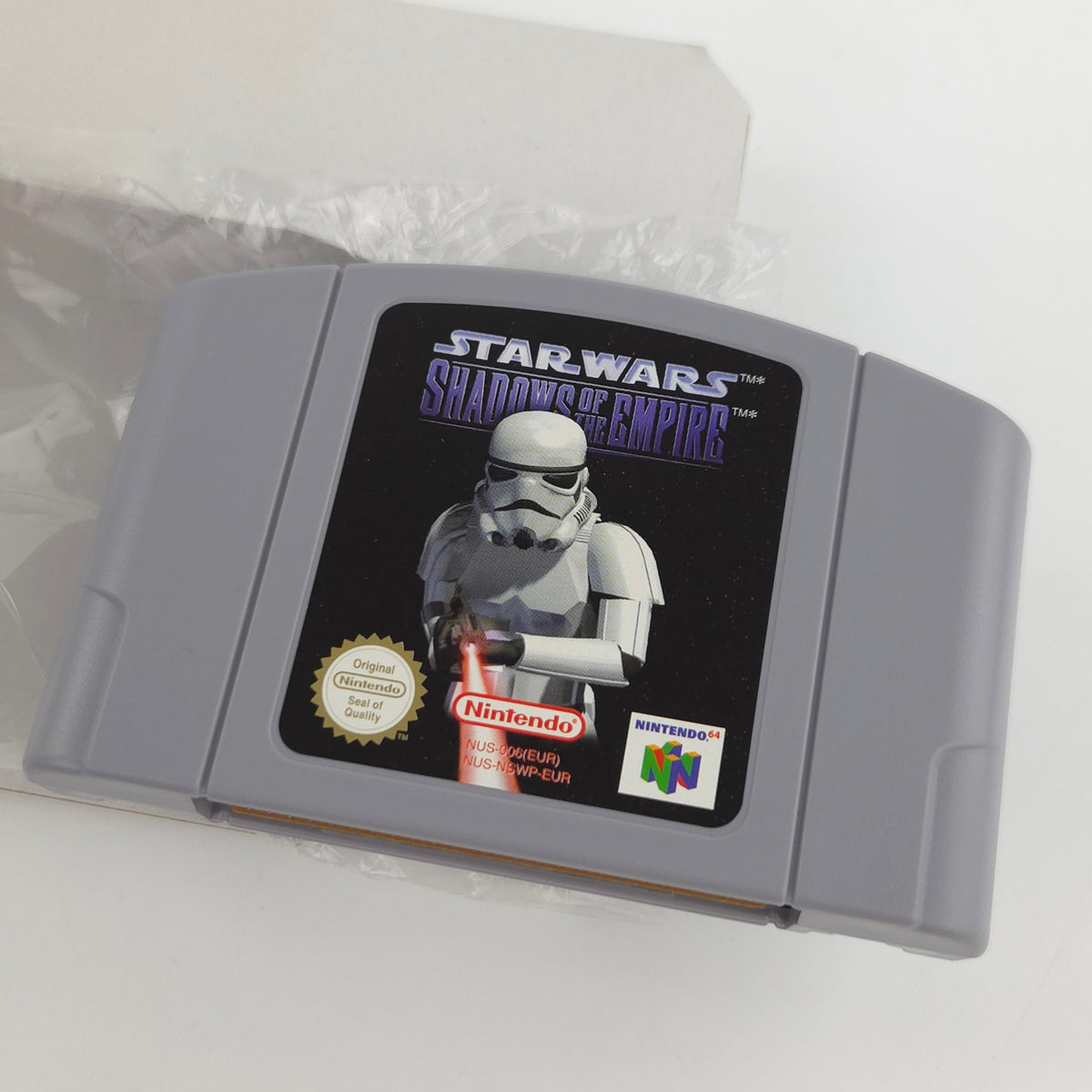 Nintendo 64 Spiel Star Wars Shadows of the Empire OVP PAL