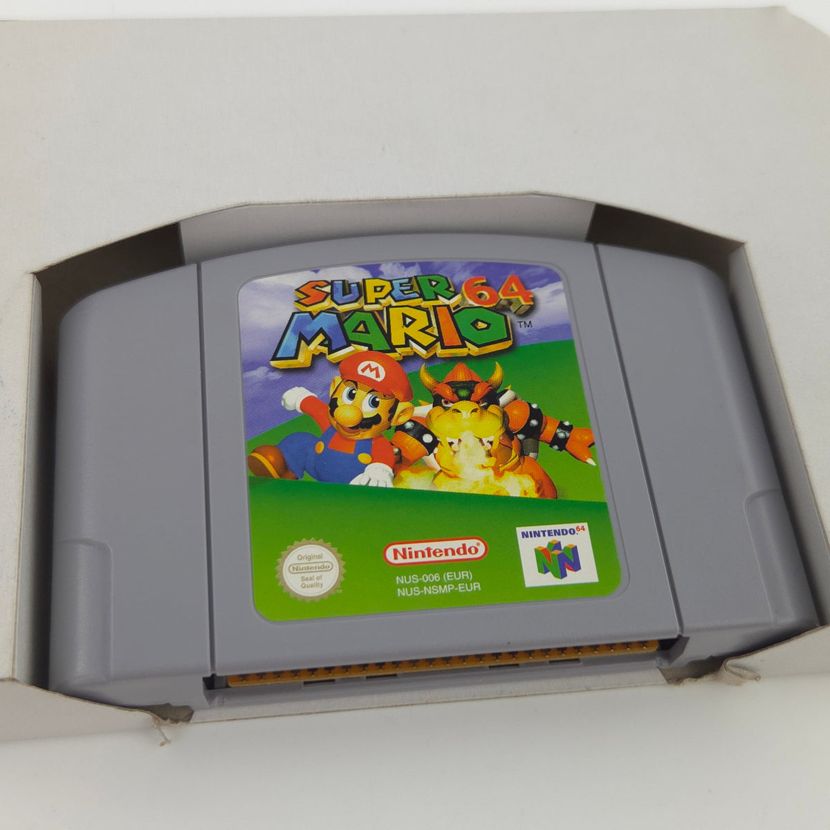 Nintendo 64 Spiel Super Mario 64 CIB Komplett PAL DE