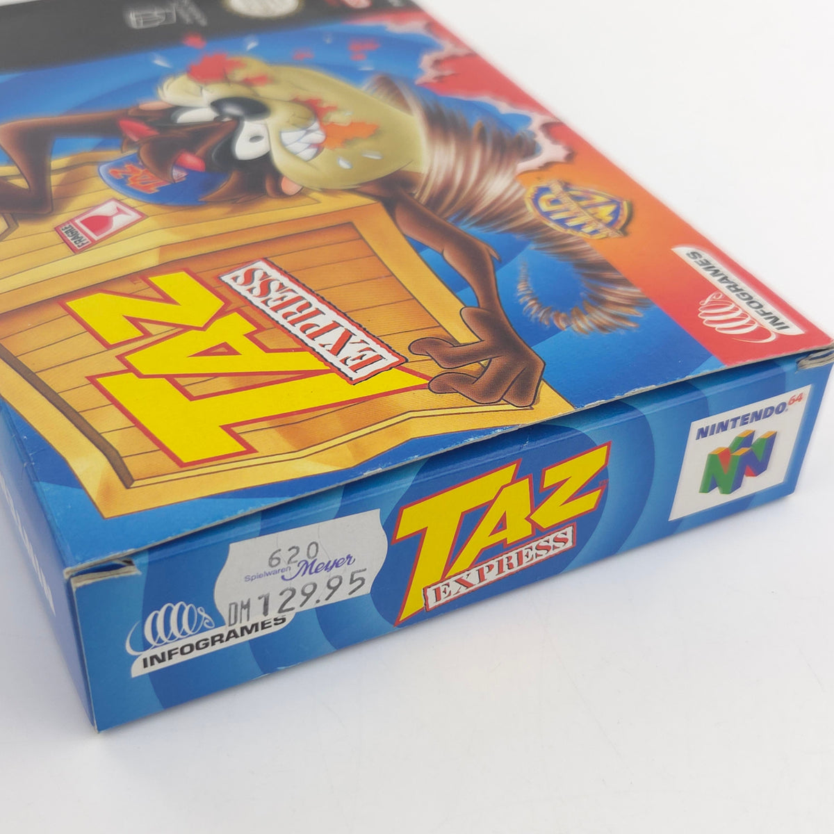 Nintendo 64 Spiel TAZ Express N64 OVP CIB PAL NOE