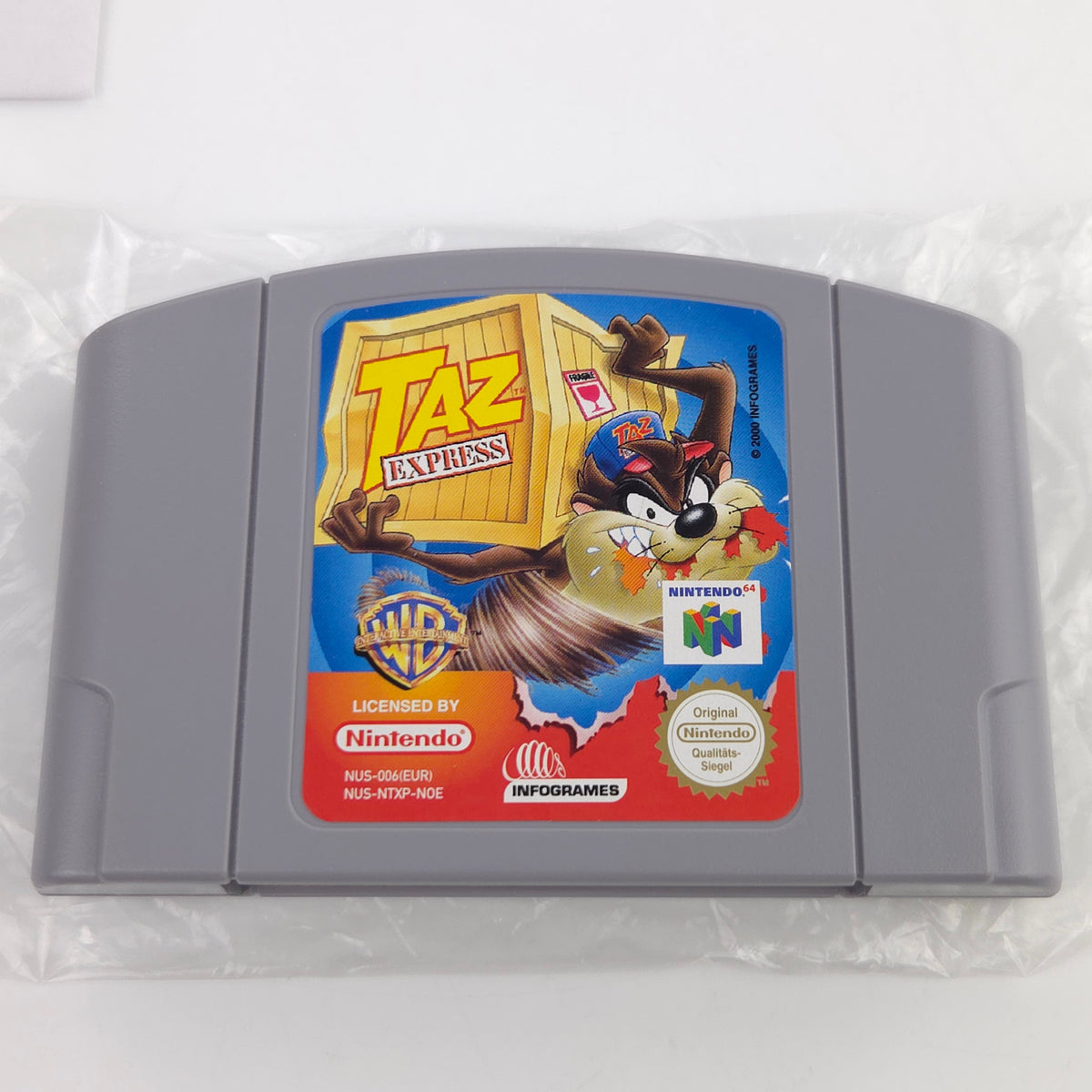Nintendo 64 Spiel TAZ Express N64 OVP CIB PAL NOE
