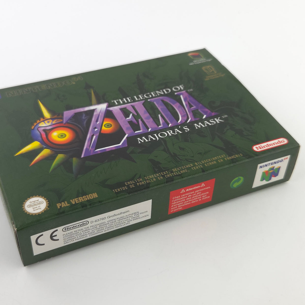 Nintendo 64 Spiel The Legend of Zelda Majoras Mask OVP
