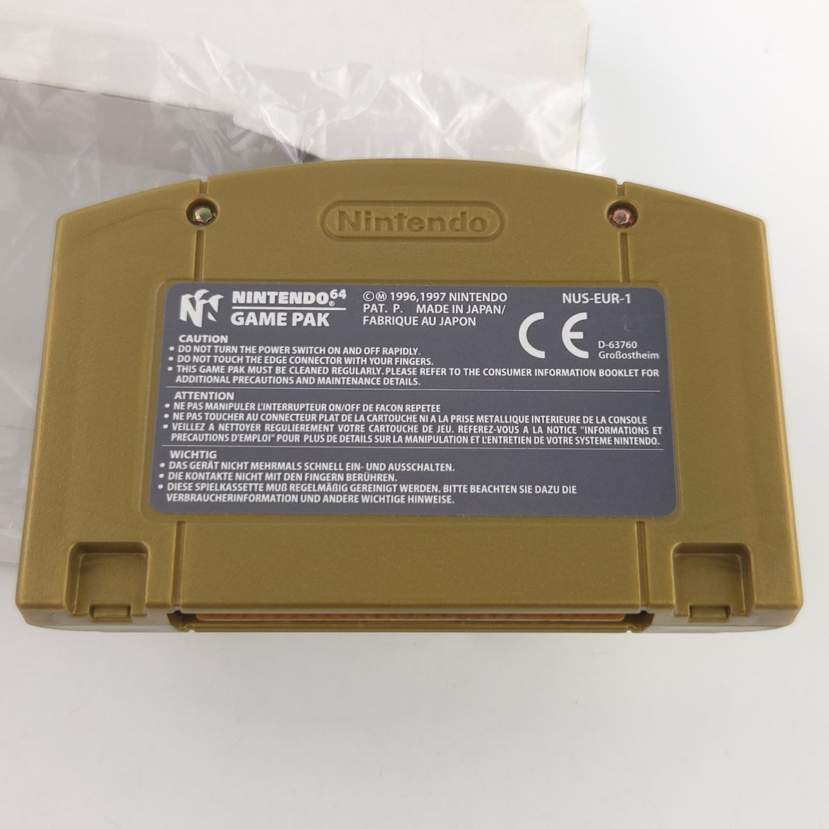 Nintendo 64 Spiel The Legend of Zelda Majoras Mask OVP