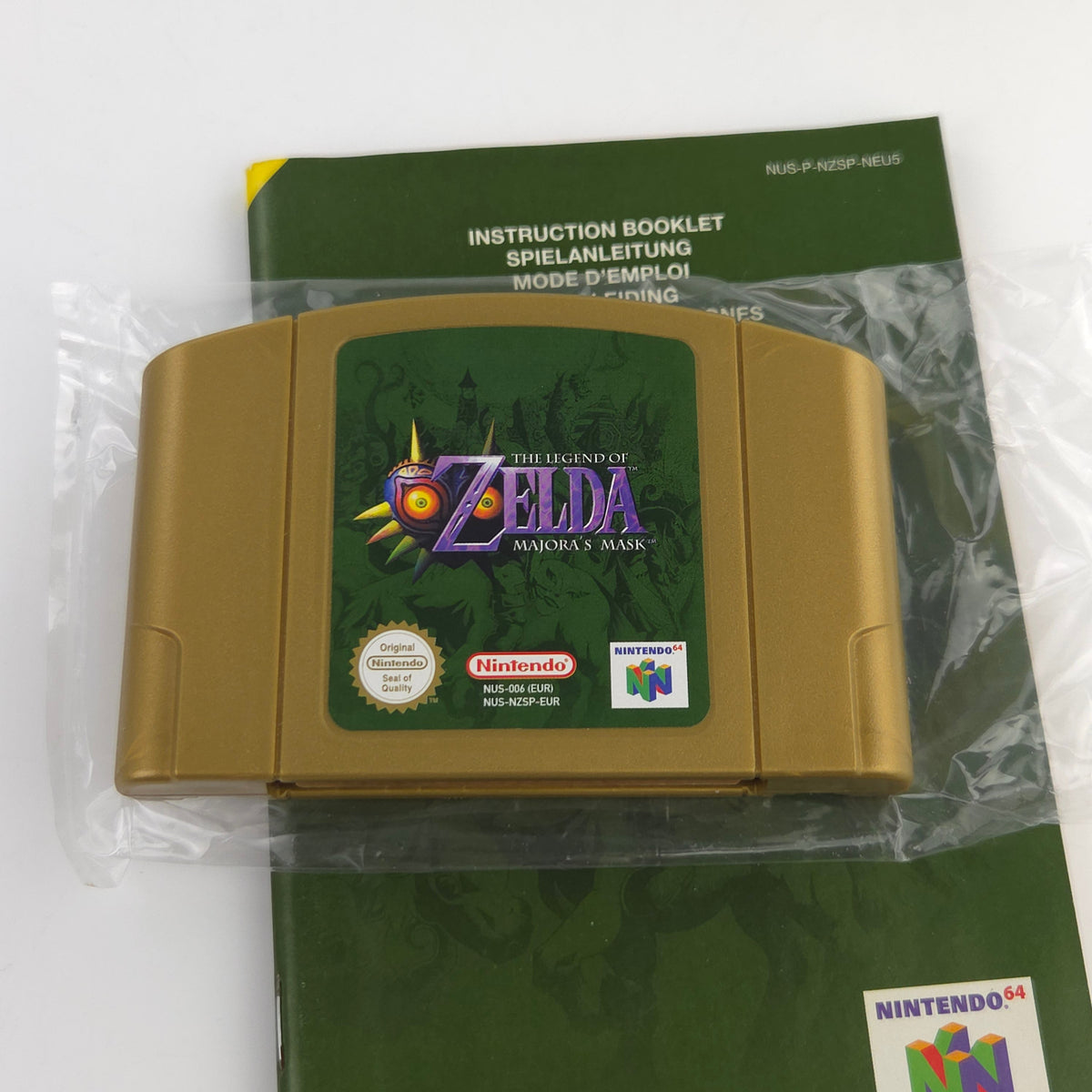 Nintendo 64 Spiel Legend of Zelda Majoras Mask N64 OVP CIB