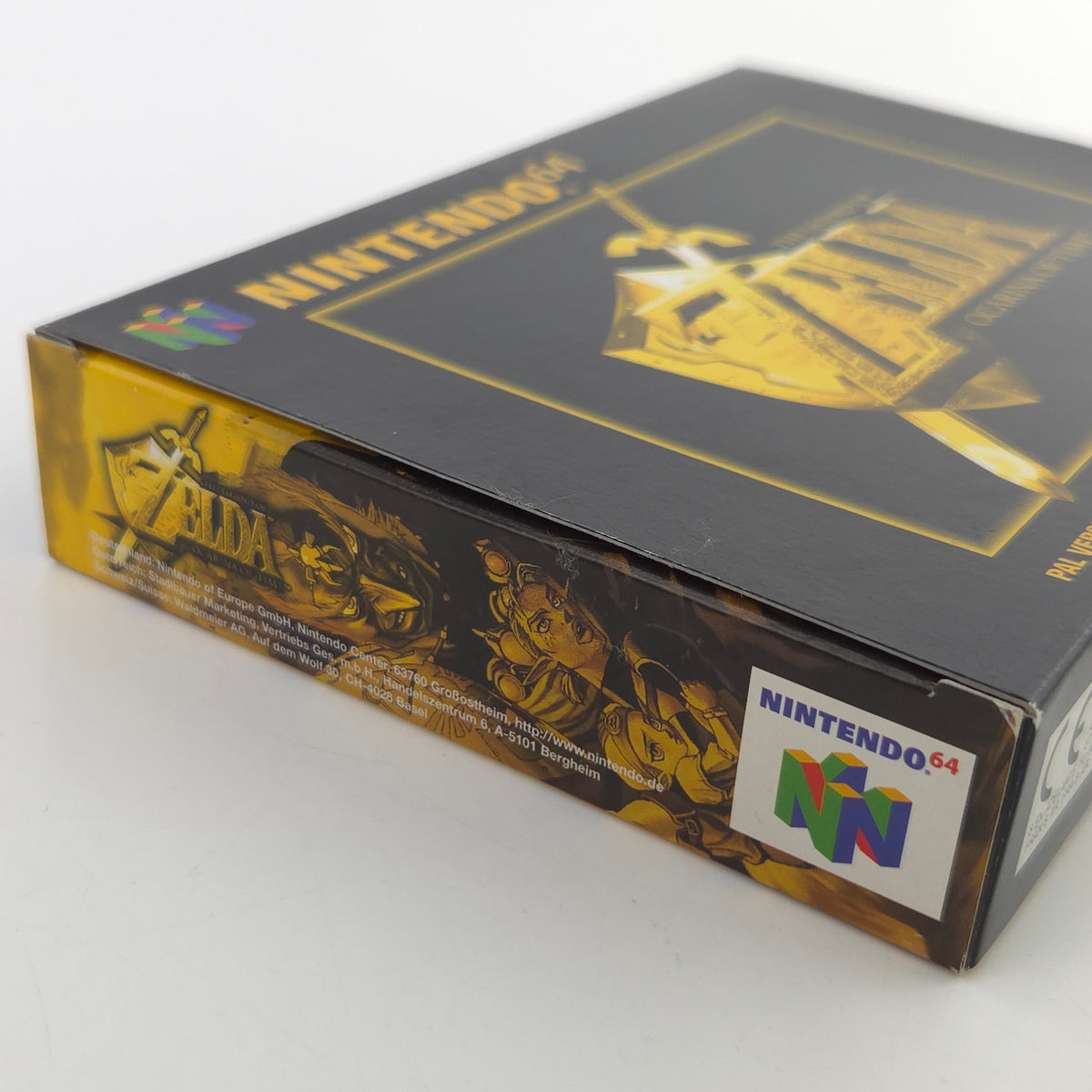 Nintendo 64 Spiel Zelda Ocarina of Time OVP PAL