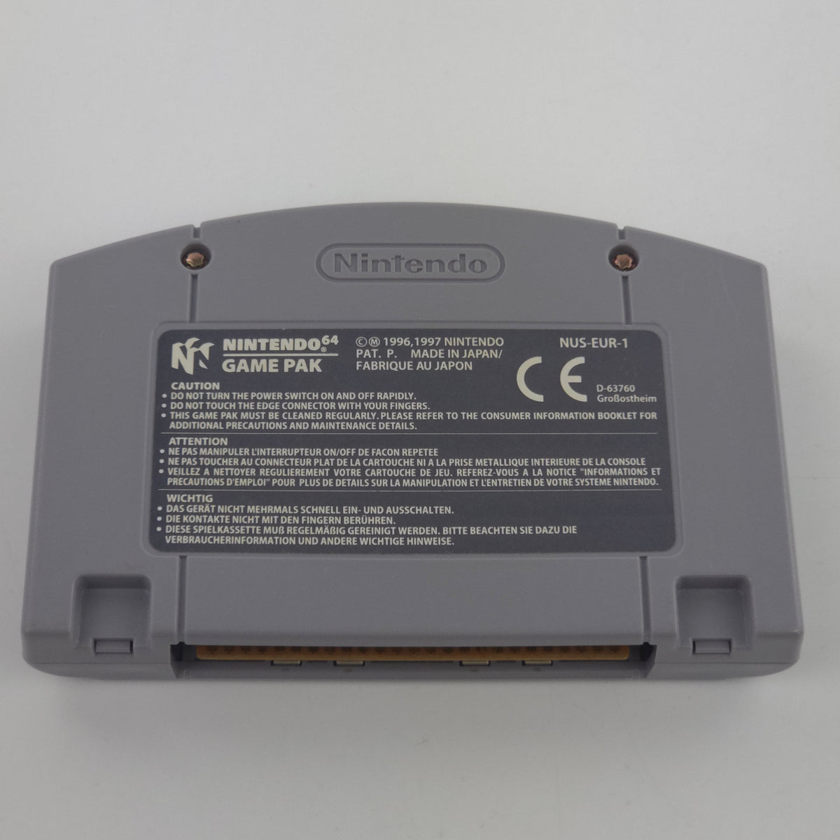 Nintendo 64 Spiel The New Tetris Modul PAL