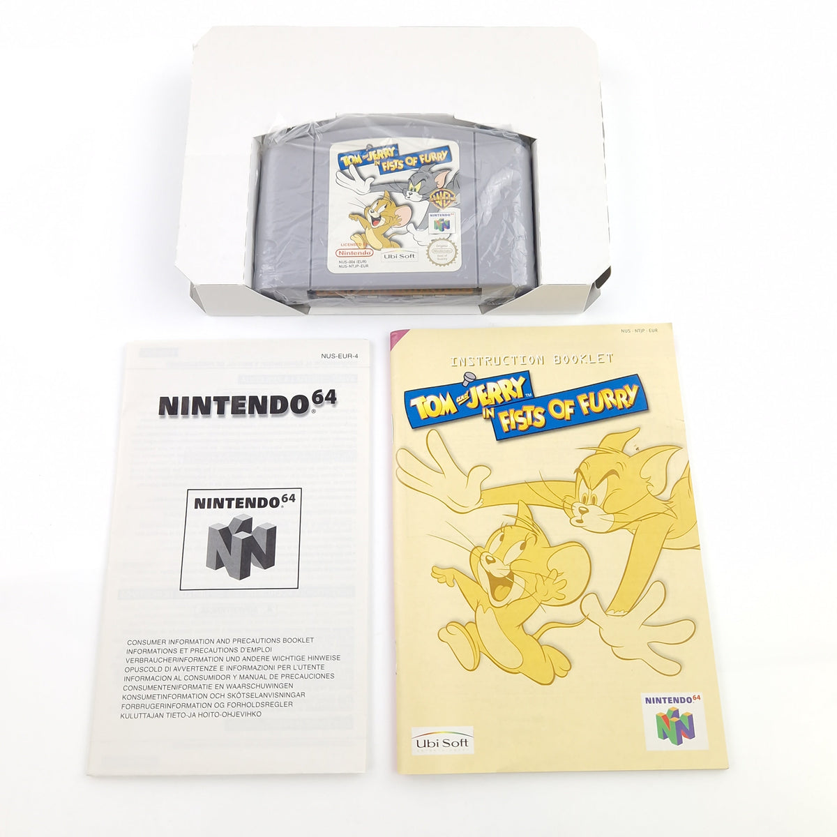 Nintendo 64 Spiel – Tom and Jerry Fists of Furry OVP N64