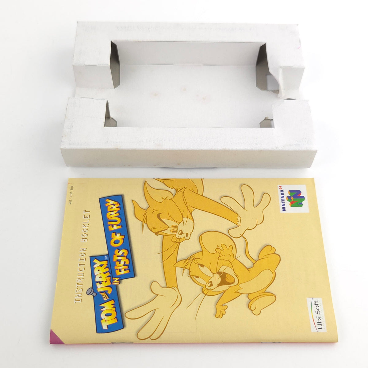 Nintendo 64 Spiel Tom and Jerry Fists of Fury N64 OVP CIB