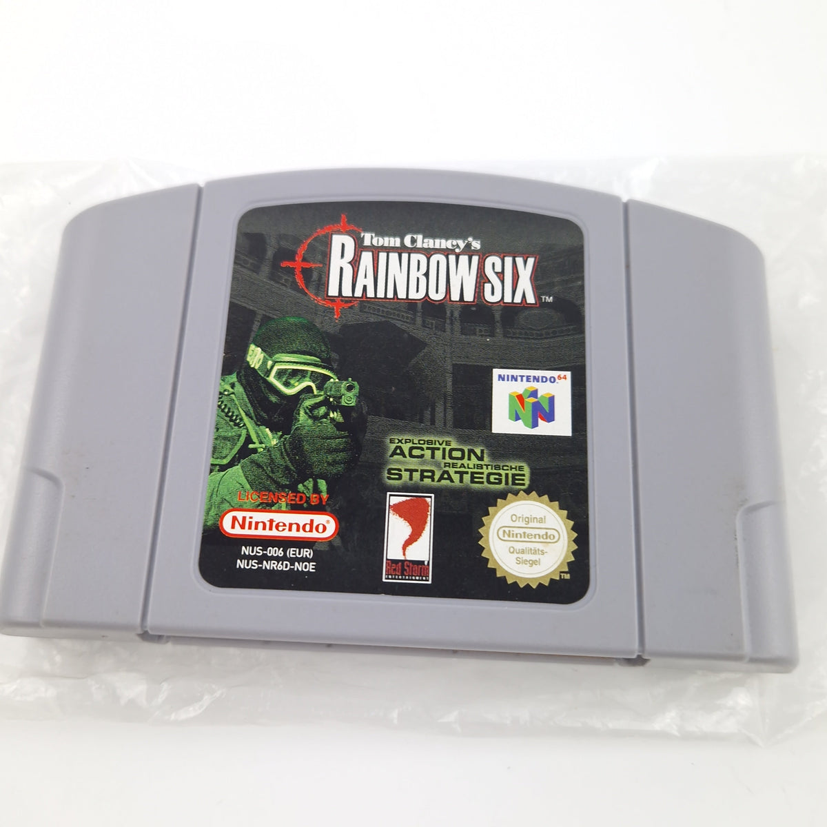 Nintendo 64 Spiel – Tom Clancys Rainbow Six (OVP PAL)