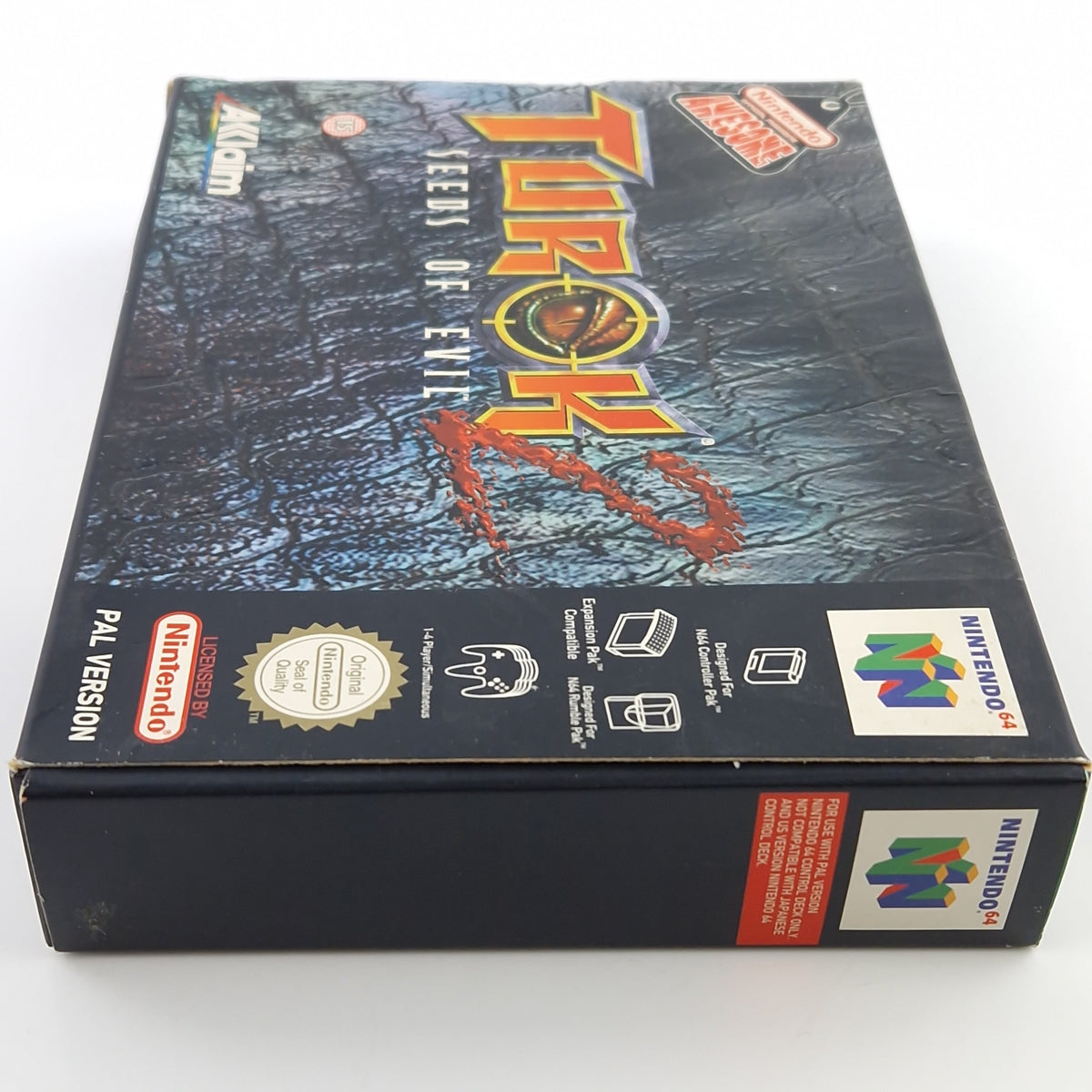 Nintendo 64 Spiel – Turok 2 Seeds of Evil (N64 PAL OVP)