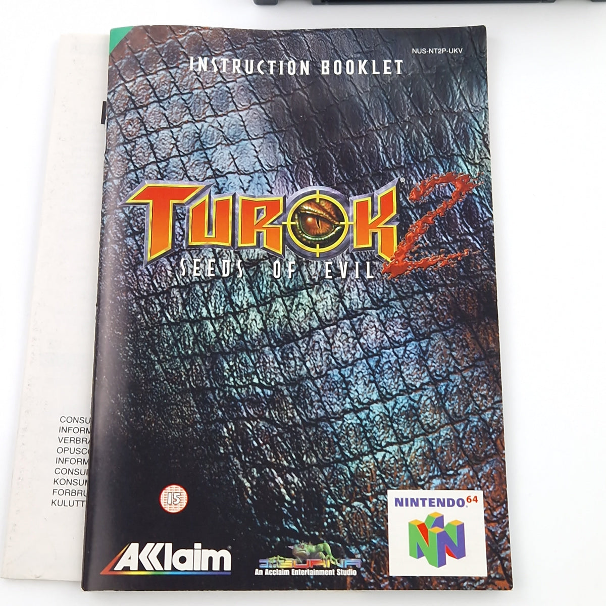 Nintendo 64 Spiel – Turok 2 Seeds of Evil (N64 PAL OVP)